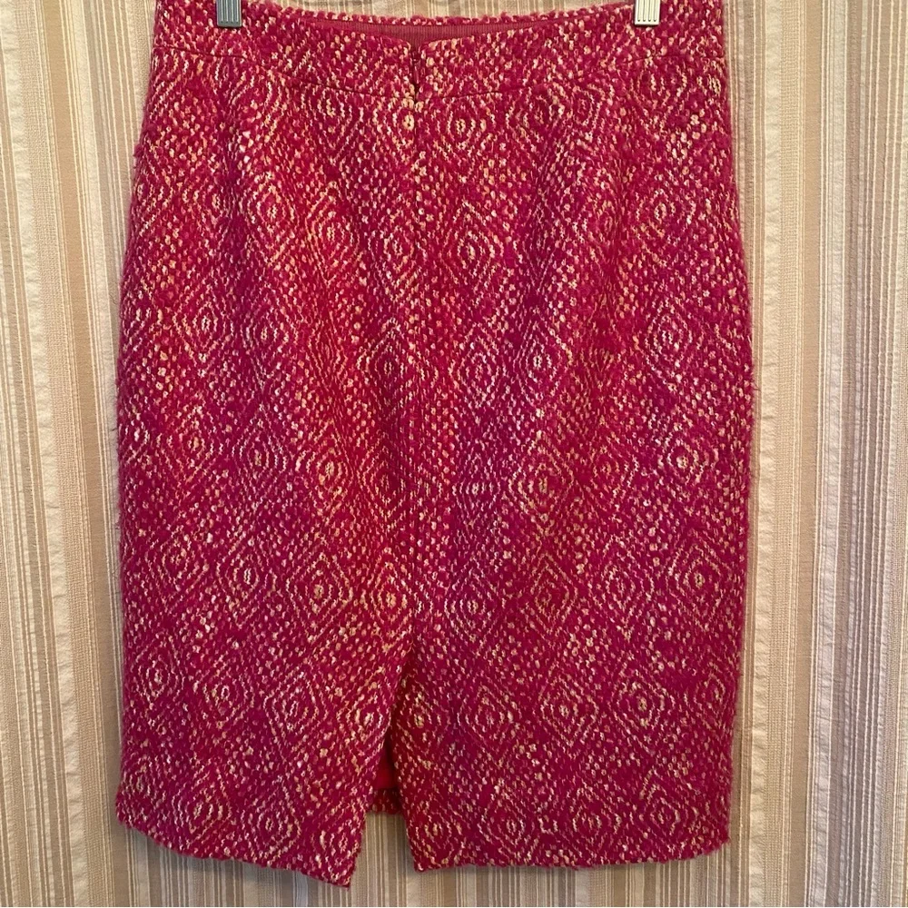 Women's Tweed Knit Wool Skirt